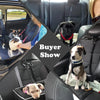 Reflective Dog Car Seat Belt & Leash Harness – Travel Safety for Dogs & Cats