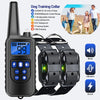 Electric Dog Training Collar – Rechargeable Anti-Barking Shock & Vibration Collar with Clicker